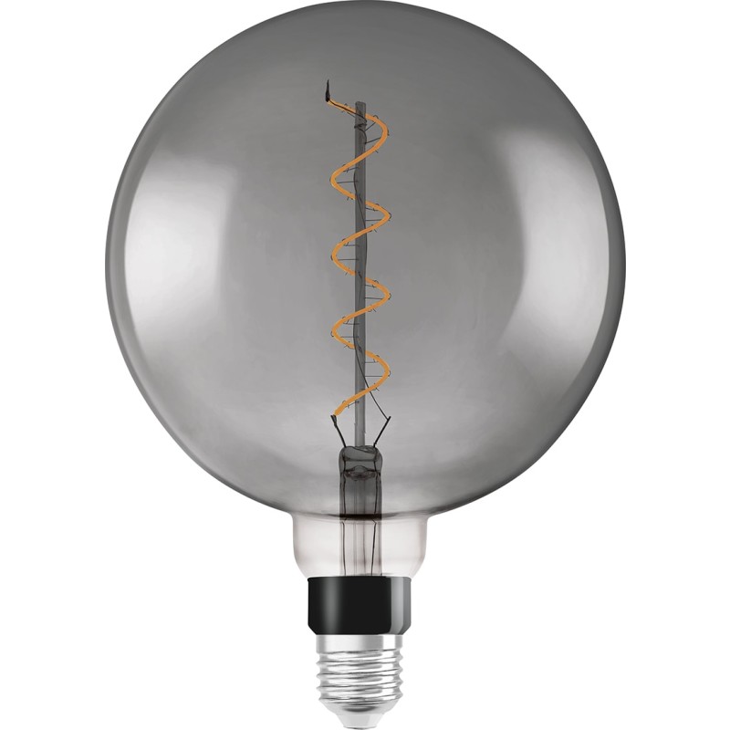 Osram LED pære Vintage 1906 Globe G200 5W/818 (12W) Røg E27