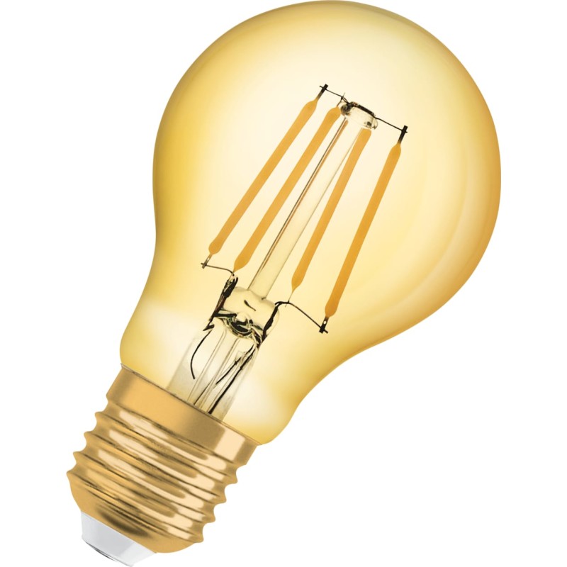 Vintage 1906 LED Standard 7,5W 825, 865 lumen, E27, guld