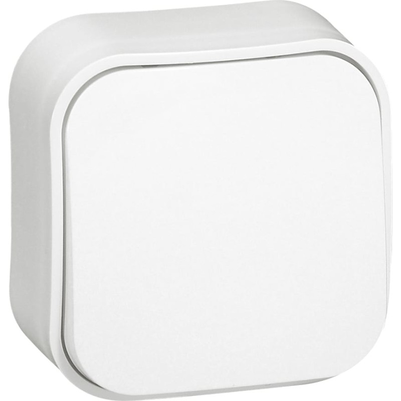 Forix 1-polet afbryder, 10A, IP20, hvid