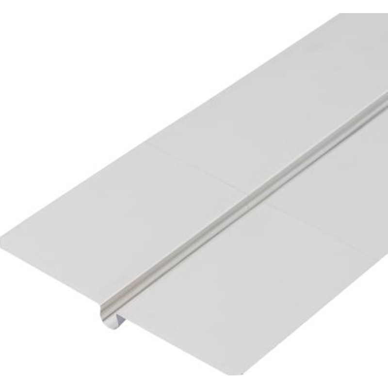 Varmefordelingsplade til ø20mm rør, længde 1150mm bredde 280mm.
