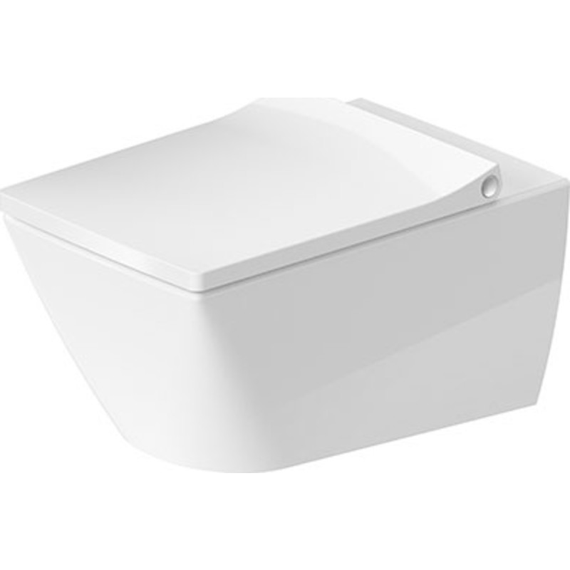 Duravit Viu v&auml;ggh&auml;ngd toalett, utan spolkant, vit