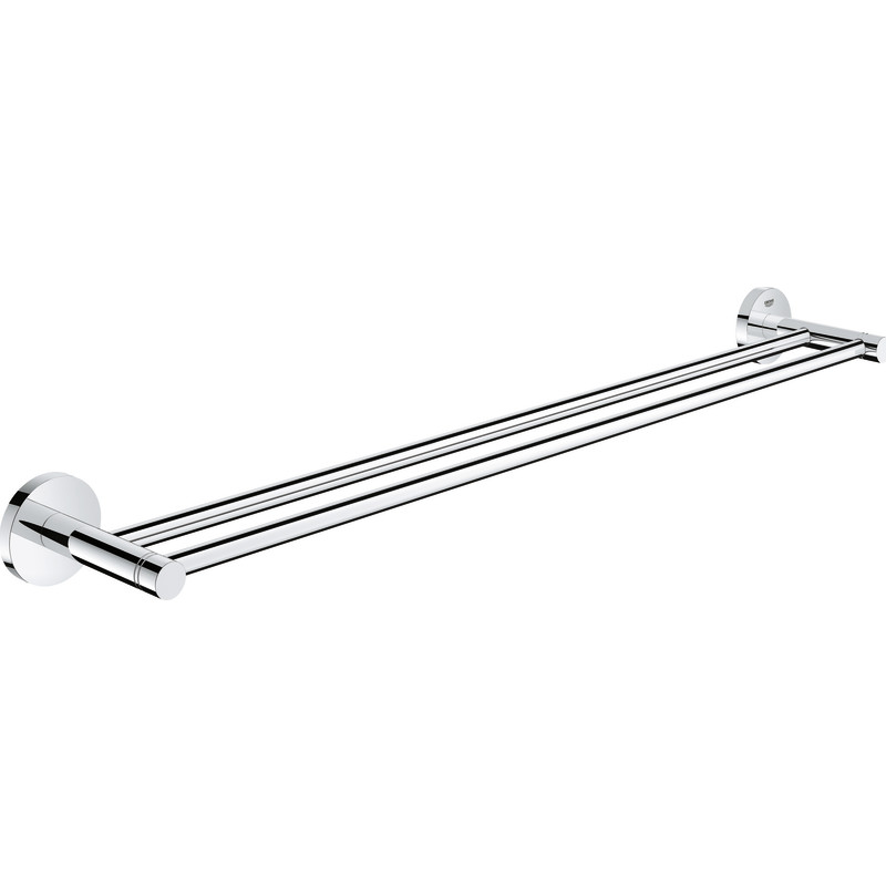 Grohe ESSENTIALS DOBBELT HÅNDKLÆDESTANG - 654 mm (brugbar længde 600 mm)