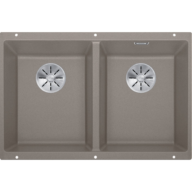 Blanco Subline 350/350-U UXI diskb&auml;nk, 75,5x46 cm, beige