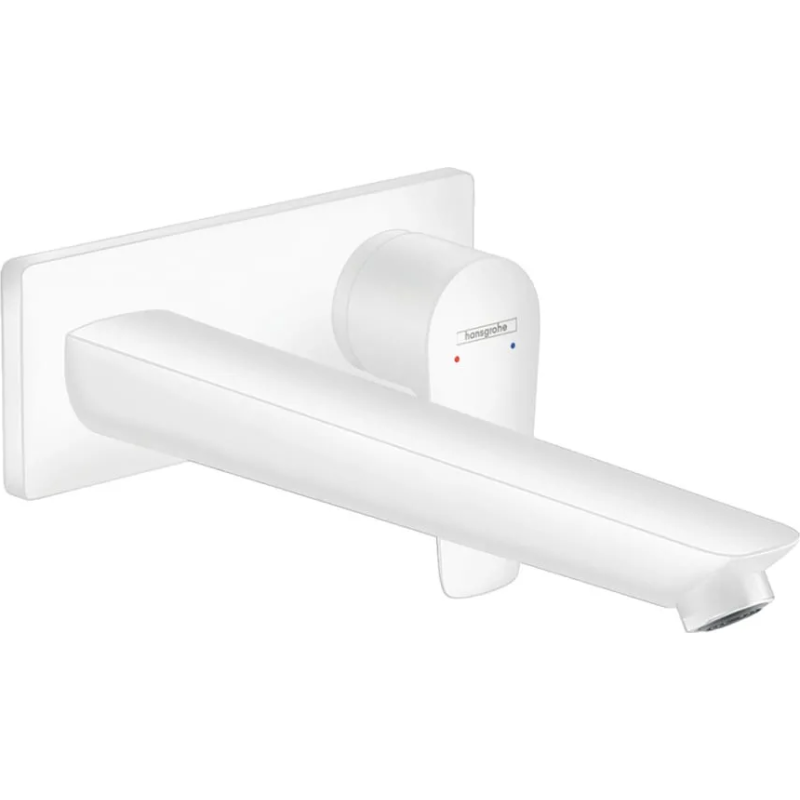 Hansgrohe Talis E 110 tvättställsblandare, matt vit