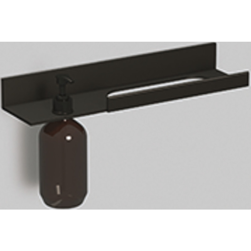 Laufen Assist hylla, 40x11,1 cm, matt svart