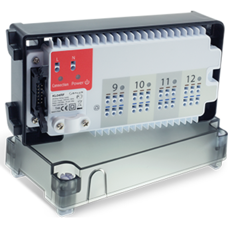 Salus 230V trdls udvidelsesenhed til iT600 gulvvarmesystem, 4 kredse, Zigbee Smart Home