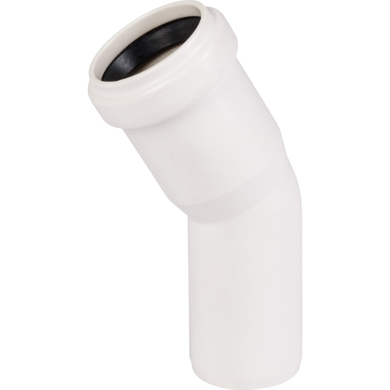 ALIAXIS Ht-pp (amax pro) ø32 mm x 30° hvid bøjning