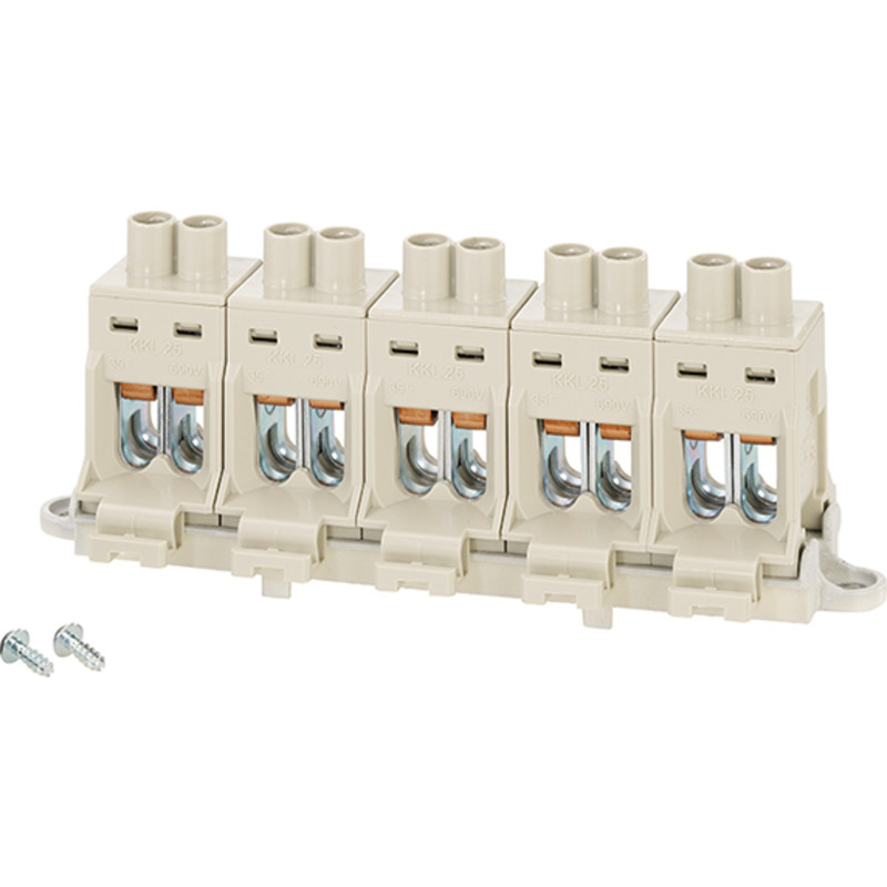 Hensel DKKS16 dobbeltklemme for KF/DK forgreningsdåse til 5x6-25 mm²