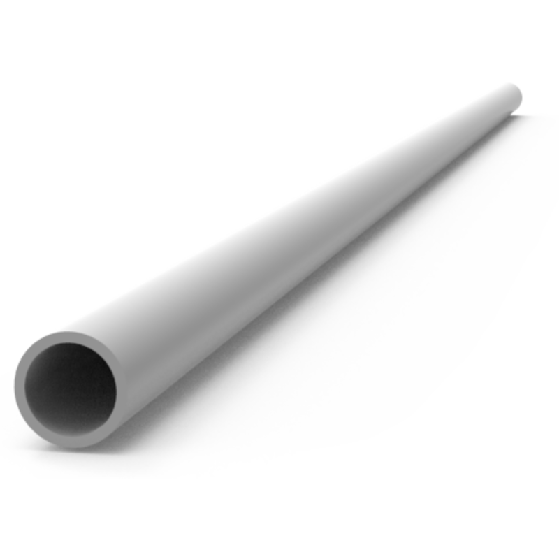 Skilterør PVC/grå ø42Ã2000mm t/Danfod 2