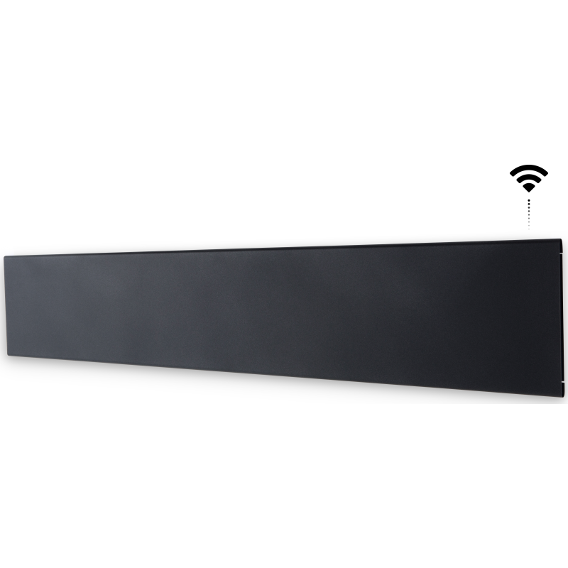 Adax Neo L elradiator med termostat & wifi, 230V, 1000W, grå, 12-16 m²