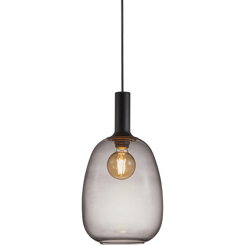 Nordlux Alton pendellampa, r&ouml;kf&auml;rgad, &Oslash;23 cm