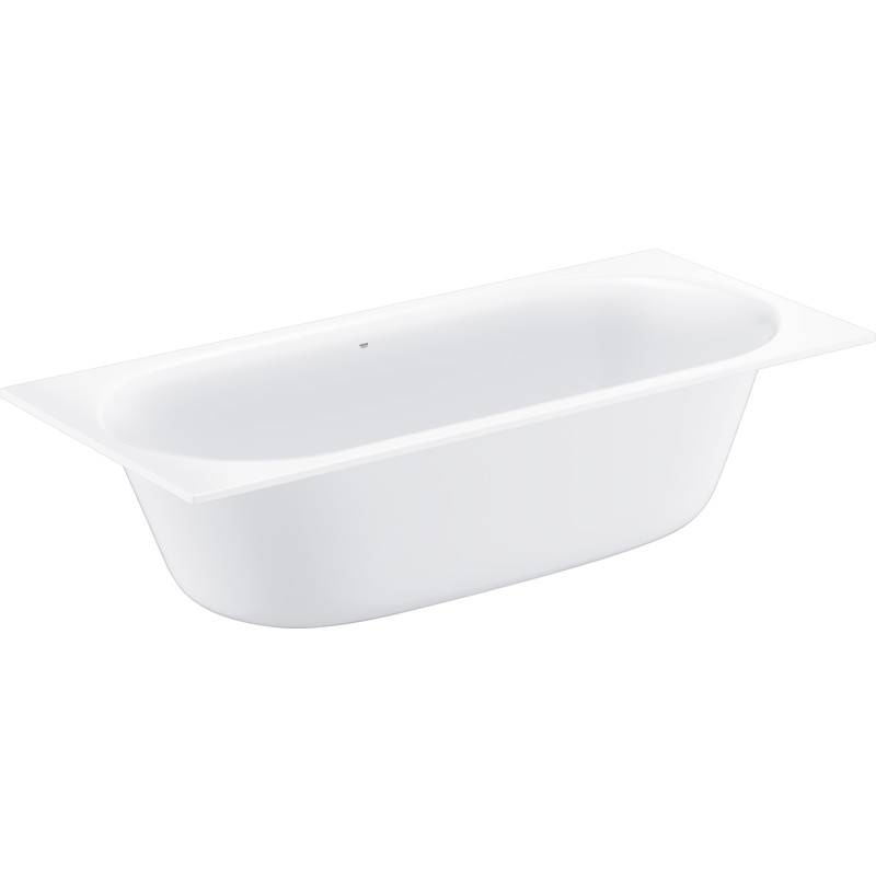 Grohe Essence indbygningsbadekar, 180 x 80 cm, EasyClean, hvid