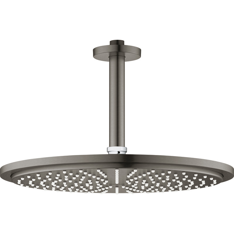 GROHE Rainshower Cosmopolitan 310 Hovedbruser sæt til loft 142 mm, 1 spray - Børstet Hard Graphite