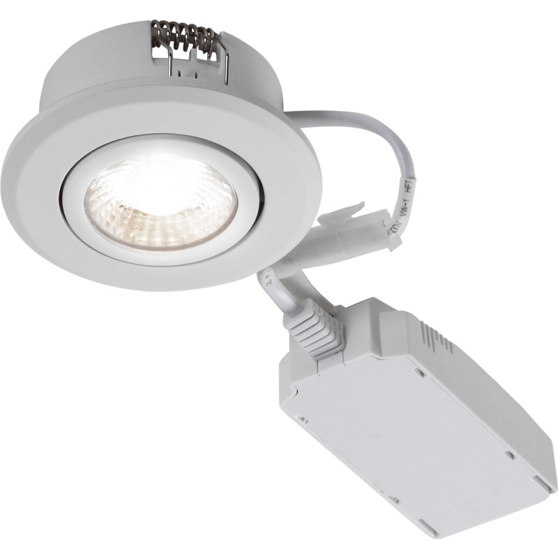 Diospot '30' Downlight LED 6w 2700k 320lm 38° RA95, mat hvid - Low Profile
