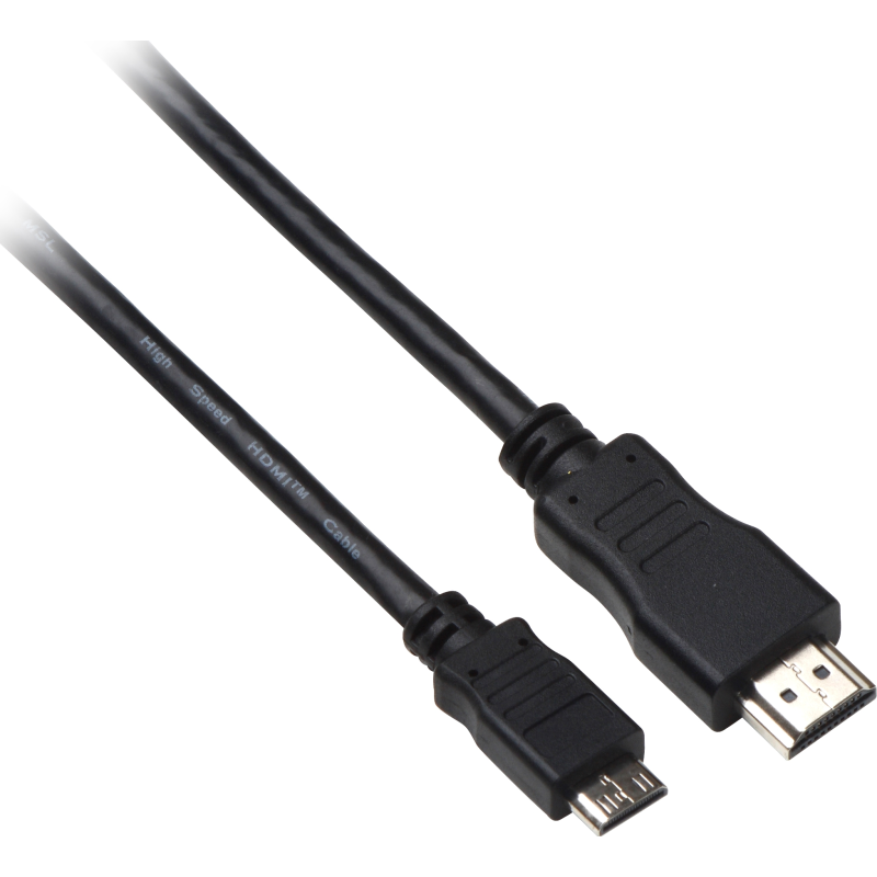 MicroConnect HDMI kabel, 1.4 type A, mini type C, 5 meter