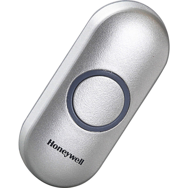 Trådløst Ringetryk DCP311G med LED tillid lys, til Honeywell og Friedland, sølvgrå