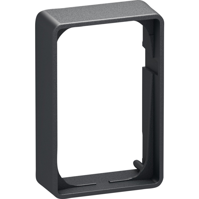 LK FUGA - Baseline 50 forhjet ramme (21 mm dyb), 1 modul, koksgr