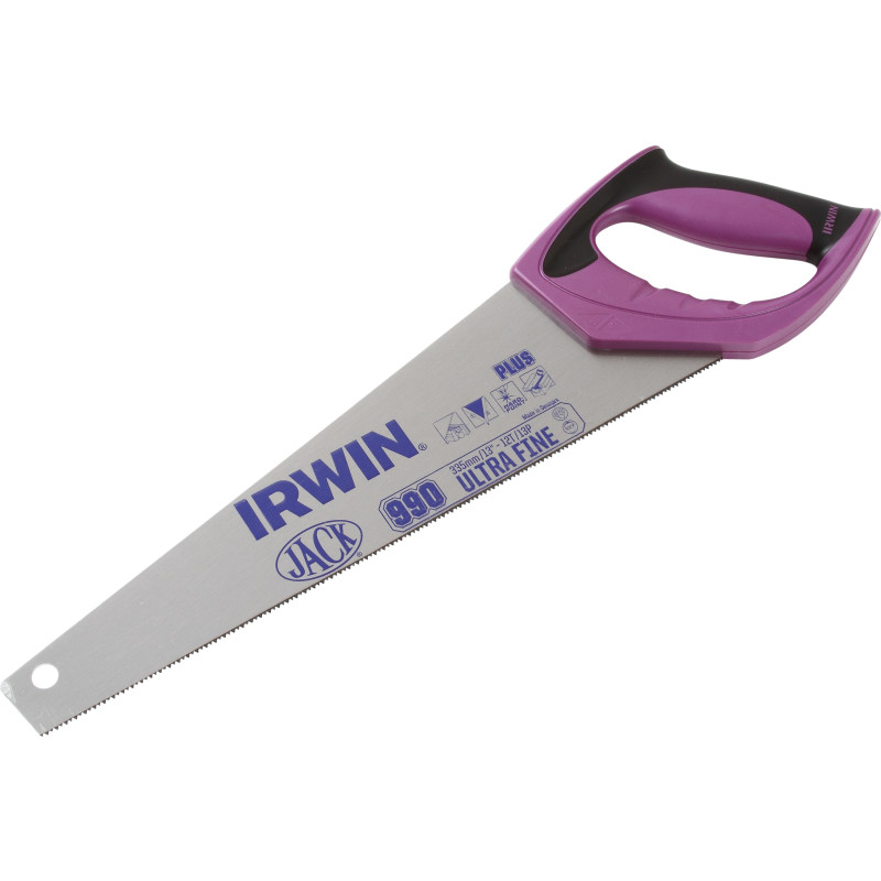 Irwin Jack 990 Selvspændende Junior Håndsav - Blød Greb, 335mm (12 TPI)