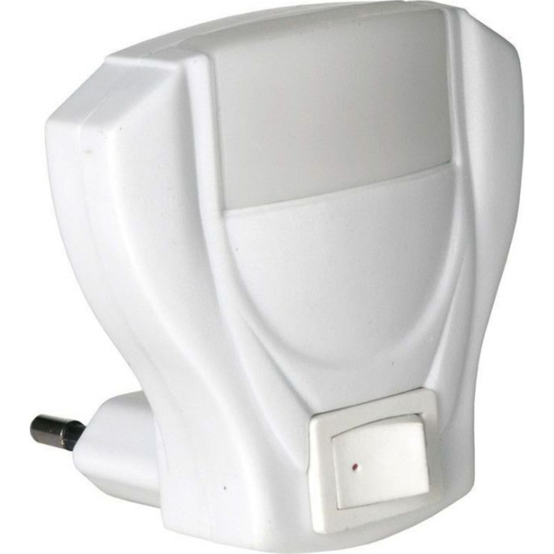 Airam LED natlampe, 1 W, 14 lm, med tnd og sluk knap