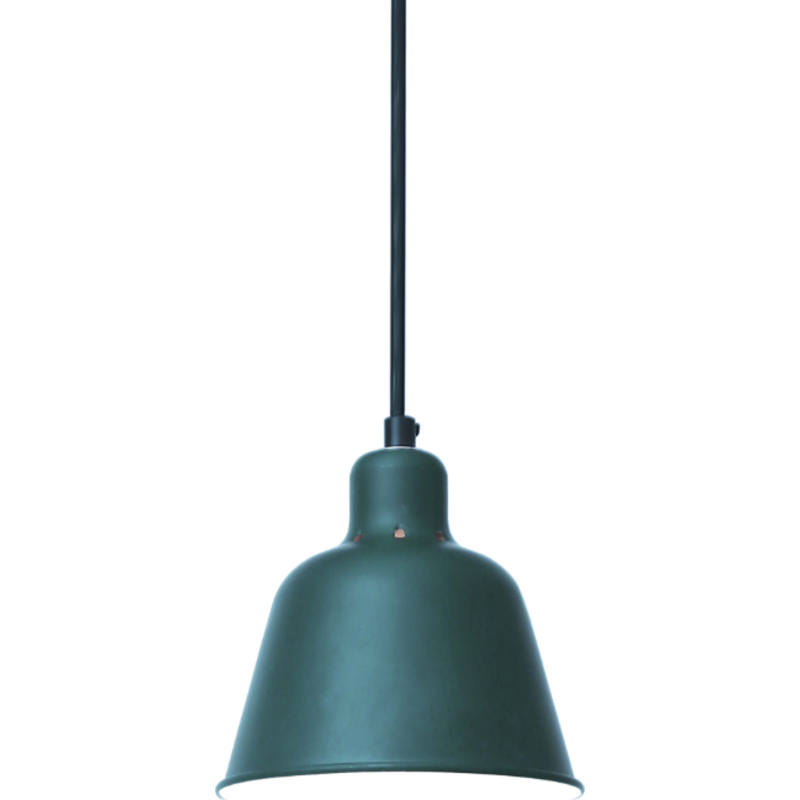 Halo Design Carpenter pendellampa, gr&ouml;n, &Oslash;15 cm