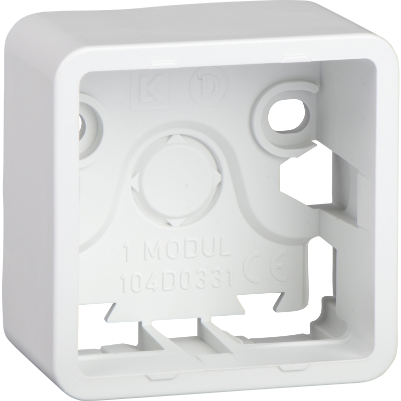 LK FUGA Baseline antibakteriel underlag 1 modul, hvid
