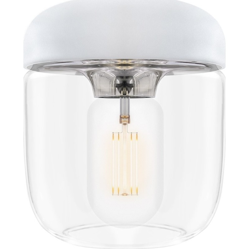 Umage Acorn lampsk&auml;rm, vit/krom