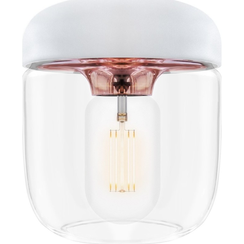 Umage Acorn lampsk&auml;rm, vit/koppar