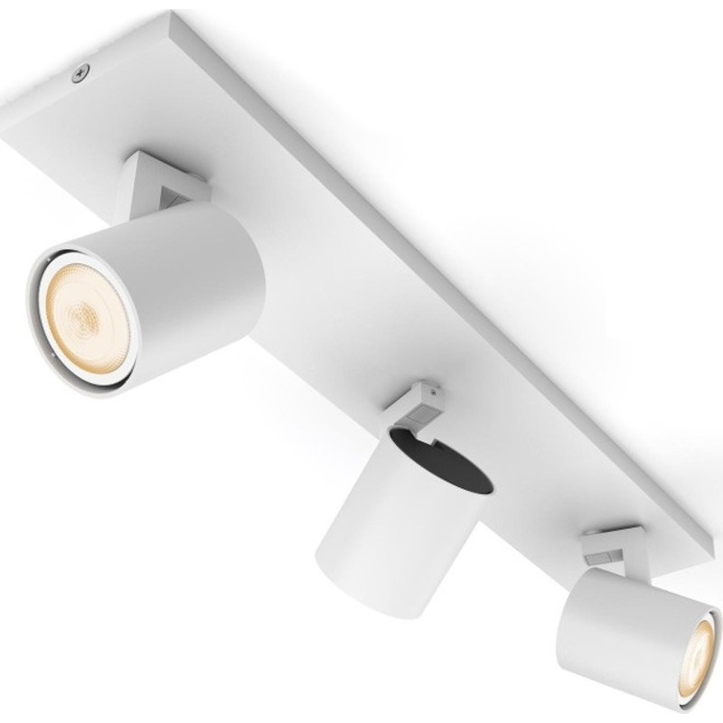 Philips myLiving Runner spotlampe med 3 spots, Overflade spotlys, GU10, 3 pære(r ), LED, 220-240 V, Hvid