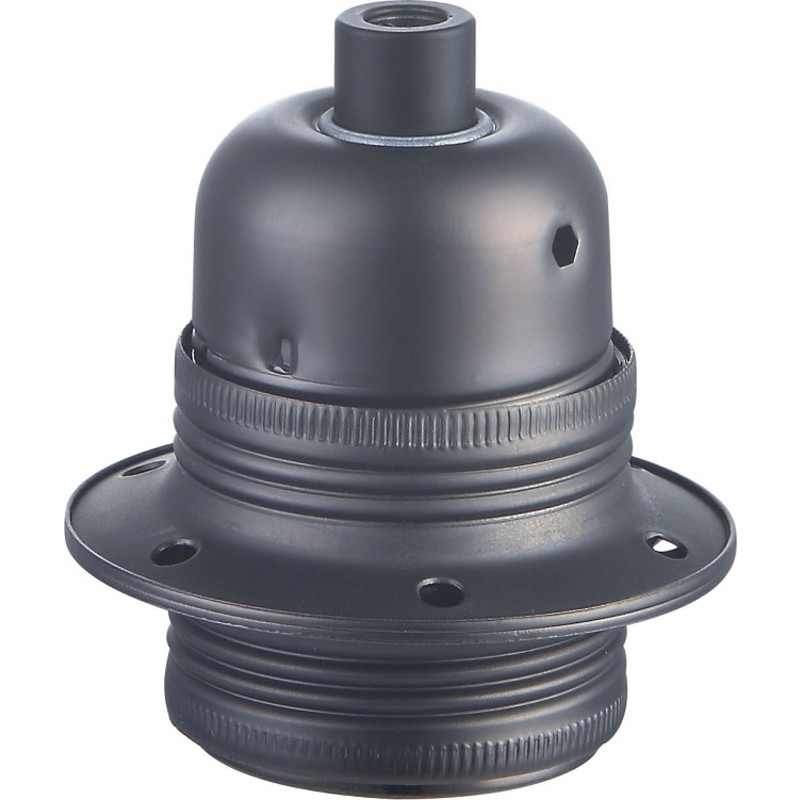 Halo Design Combi E27 fatning, sort