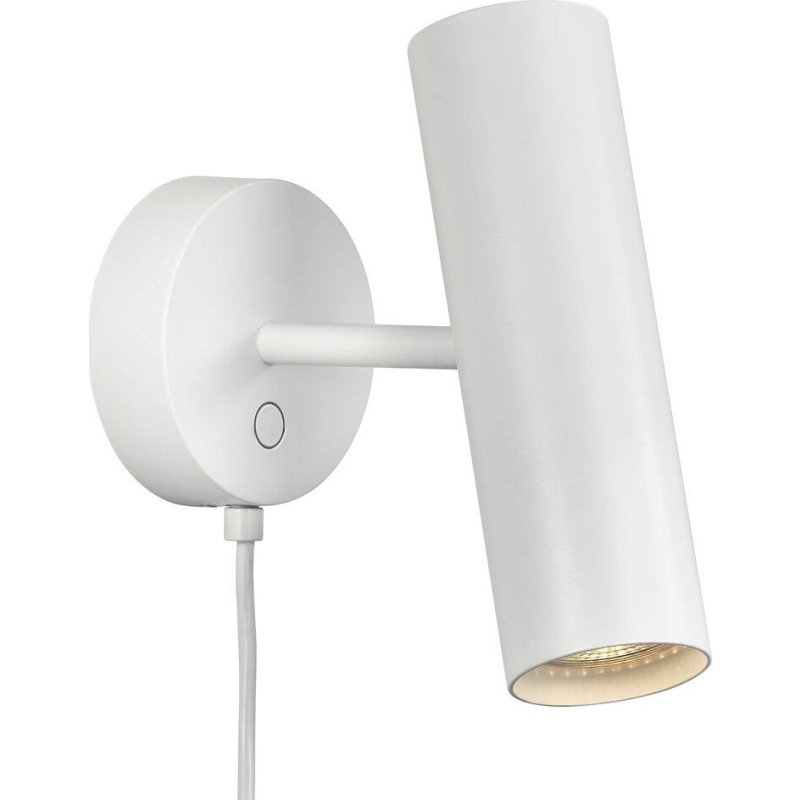 Dftp MIB 6 v&auml;gglampa, vit