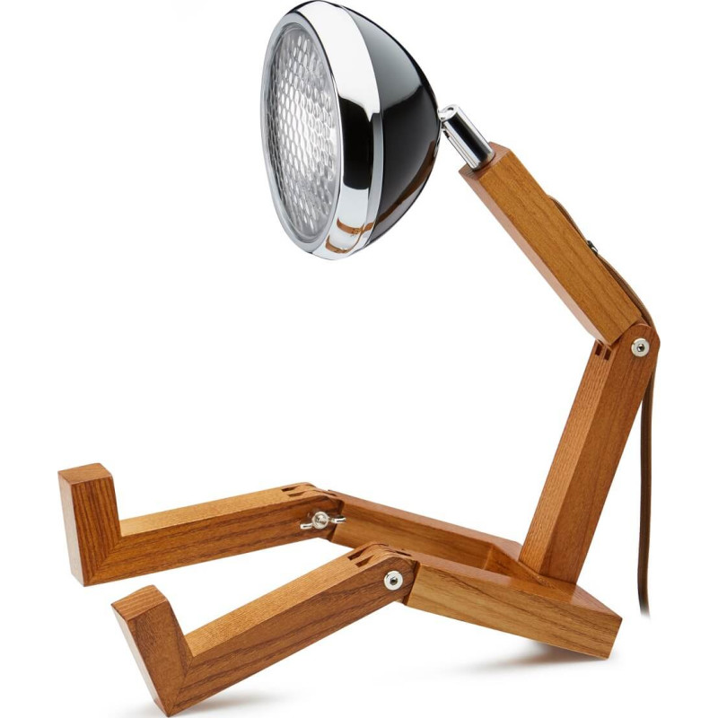 Mini Mr Wattson bordslampa, svart