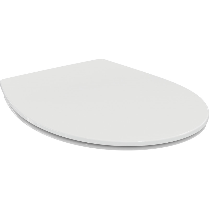 Ideal Standard Eurovit toiletbræt, soft close, hvid