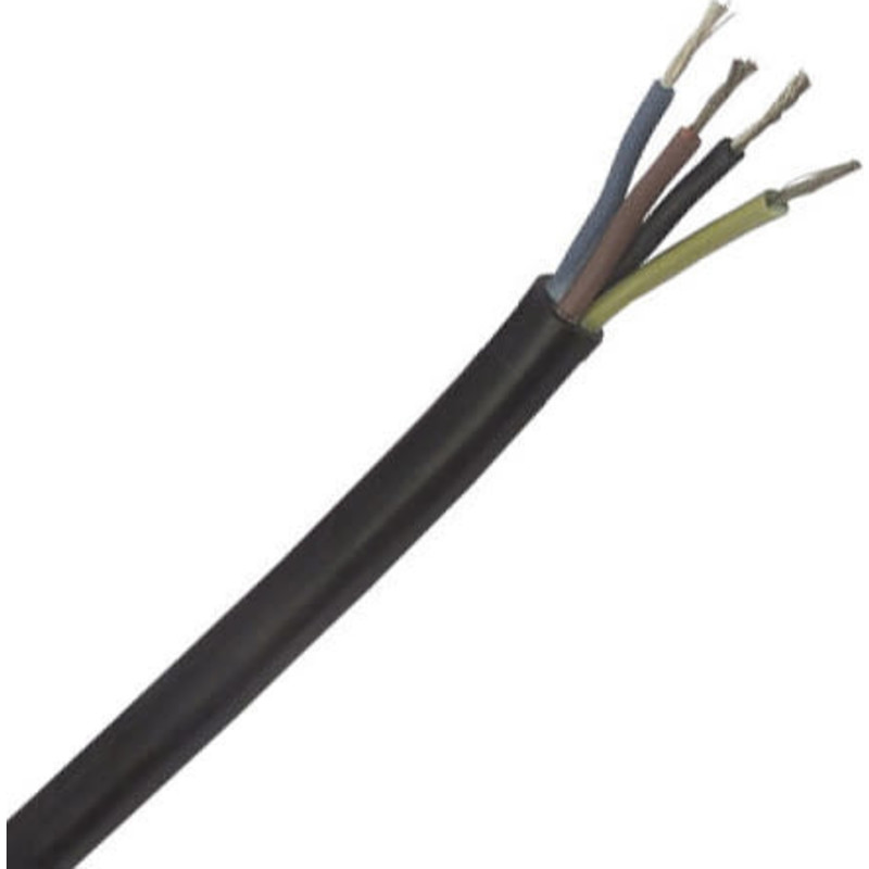Nexans - Gummikabel TITANEX, H07RN-F, 4G1,5 mm - 50 meter