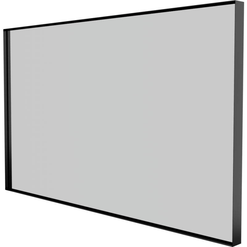 Sanibell Basicline spegel, 100x60 cm, matt svart