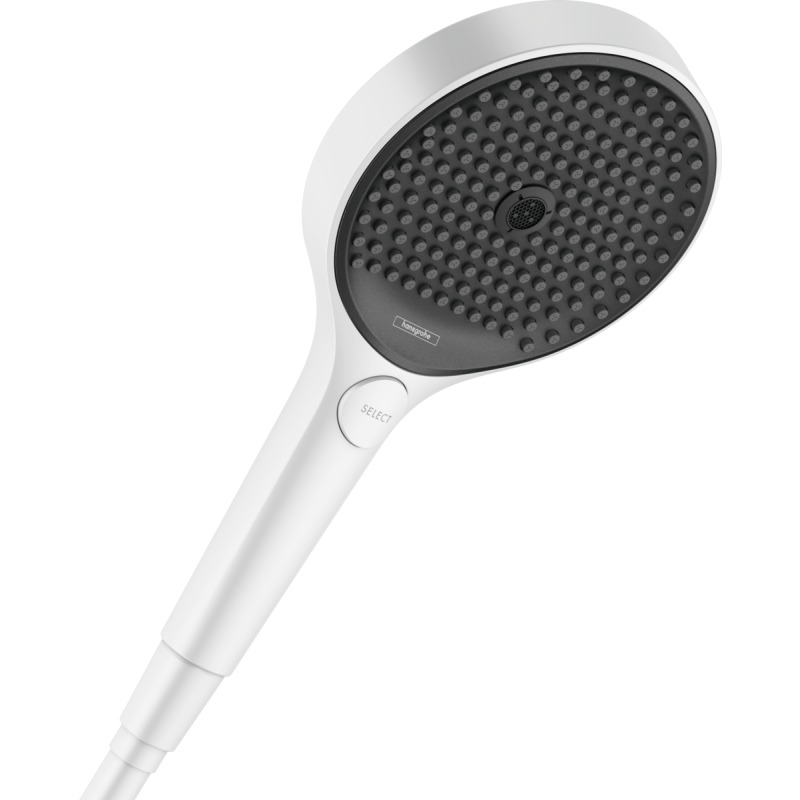 Hansgrohe Rainfinity 130 handdusch, matt vit