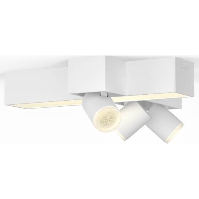 Philips Hue Centris Cross White and Color Ambiance Kryds Loftlampe Hvid med 3 Spots