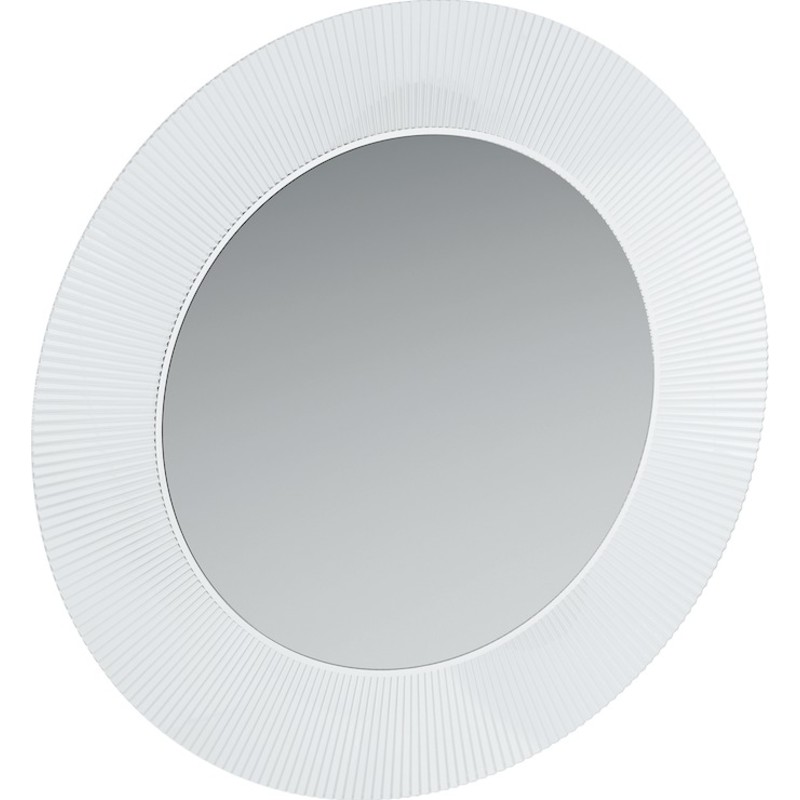 Kartell Laufen All Saints spejl, Ø78 cm, transparent