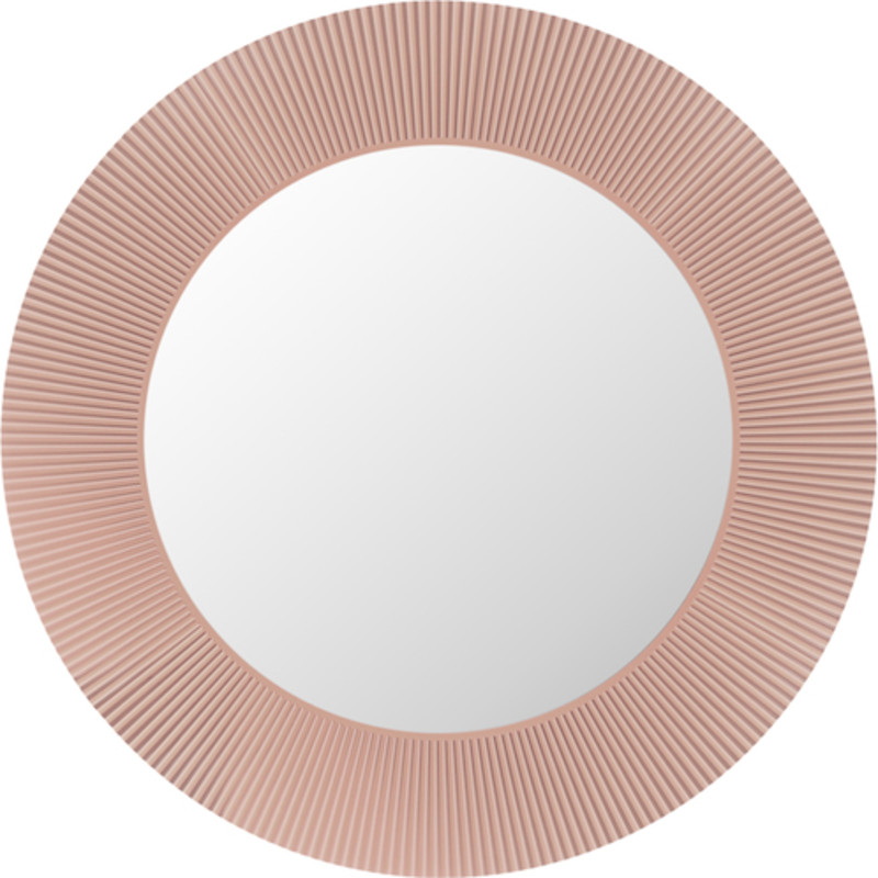Kartell Laufen All Saints spejl, Ø78 cm, rosa