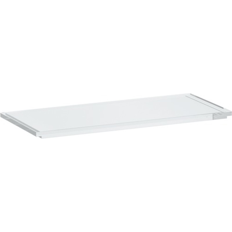 Kartell Laufen hylla till tvättställ, 46 cm, transparent