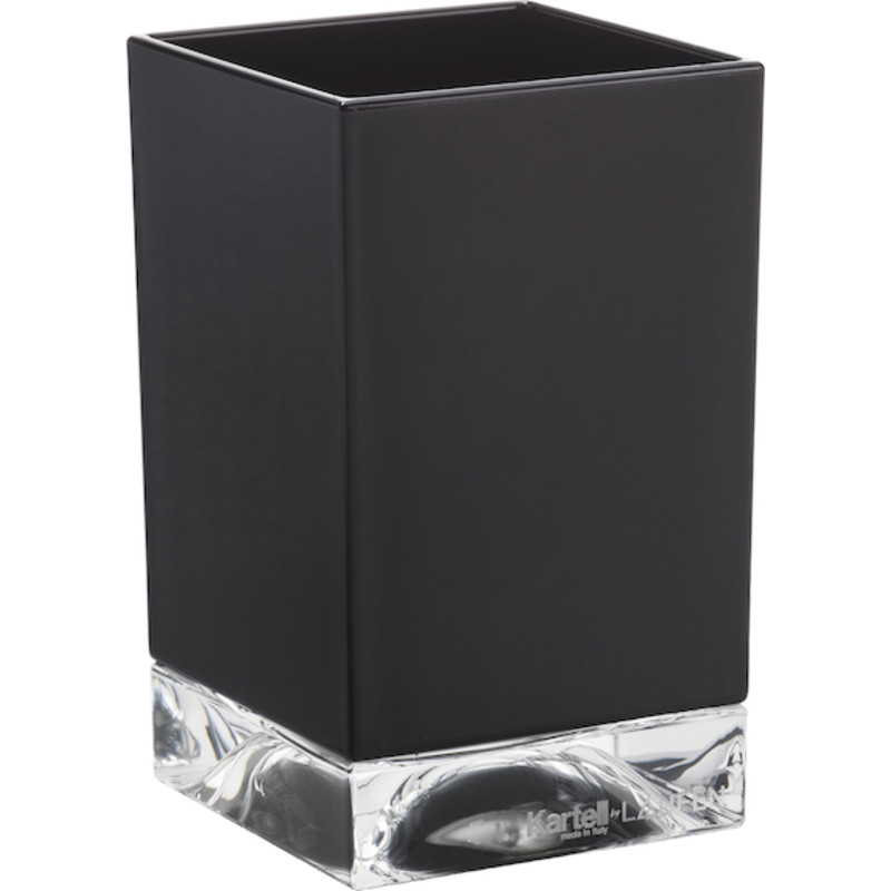 Kartell Laufen Boxy tandkrus, sort