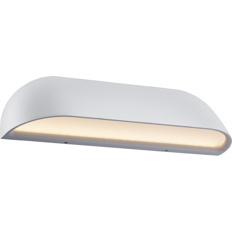 Nordlux Front 26 v&auml;gglampa utomhus, vit, 26 cm