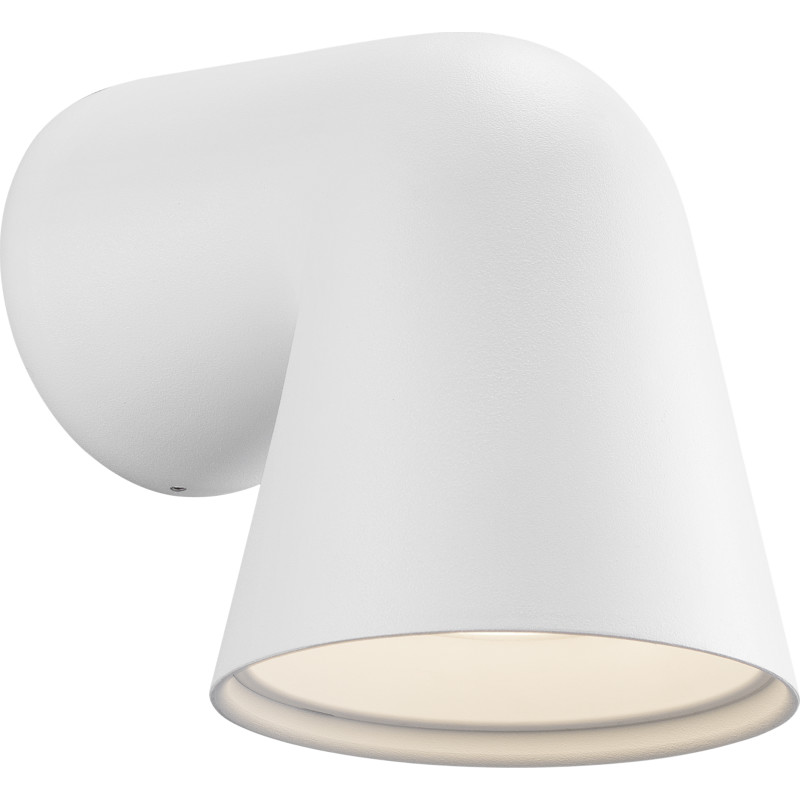 Nordlux Front Single v&auml;gglampa utomhus, vit