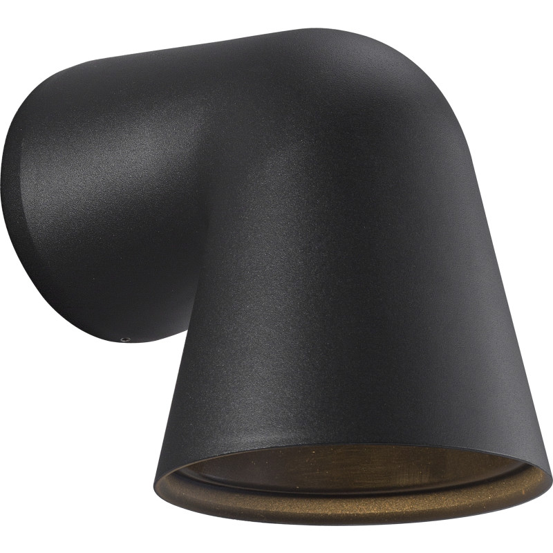 Nordlux Front Single v&auml;gglampa utomhus, svart