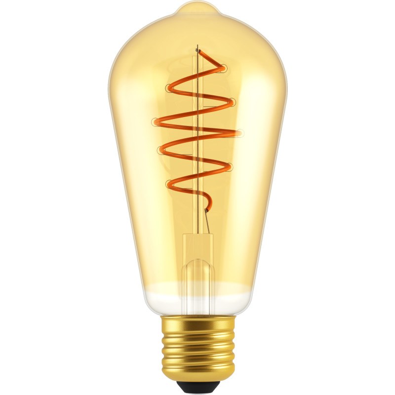 Nordlux Deco Spiral dråbeformet E27 globepære, 2000K, 5W
