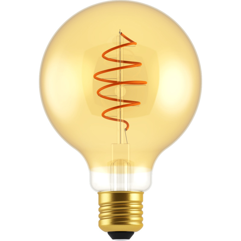 Nordlux Deco Spiral E27 globepære, 5W, Ø9,5 cm