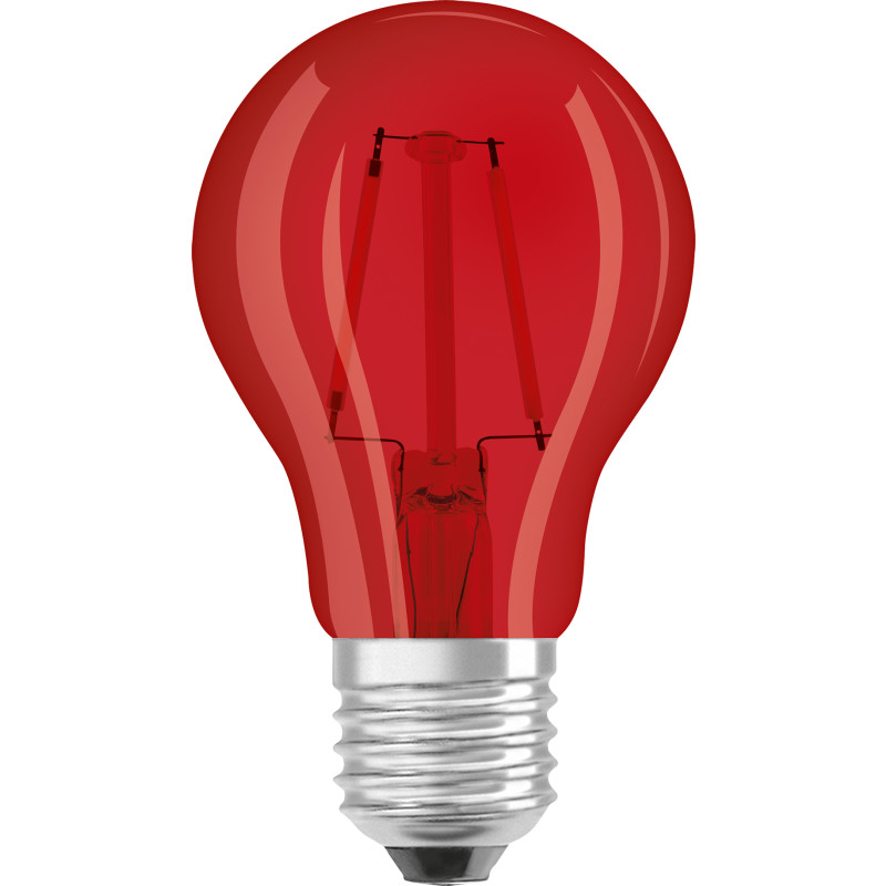 Osram Dec&oacute;r E27 standardlampa, r&ouml;d
