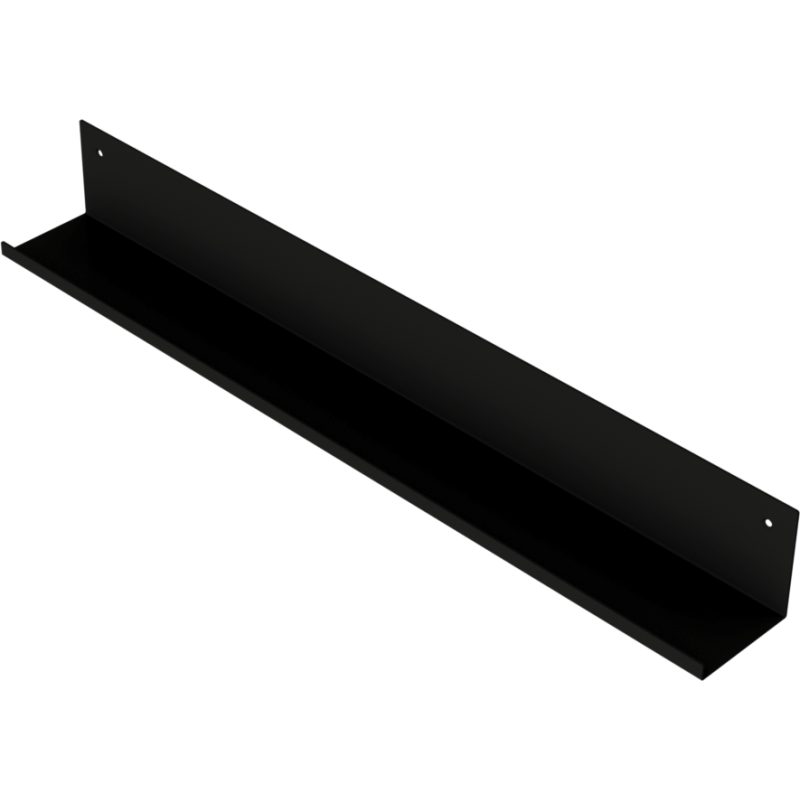 Sanibell Proline hylla, 80x10 cm, matt svart