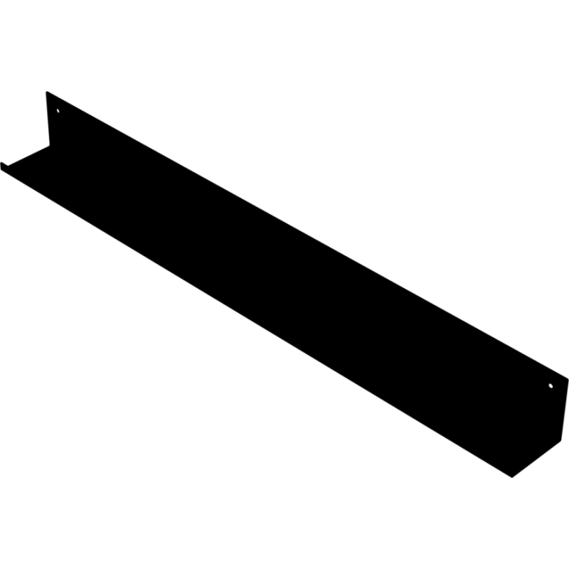 Sanibell Proline hylla 100 cm, matt svart