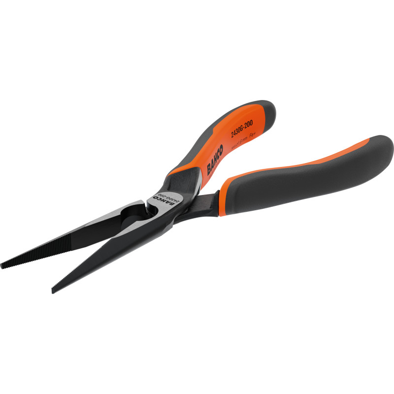 Bahco Spidstang lang 200 mm Ergo, 2430 G-200. Selvåbnende to-komponent håndtag