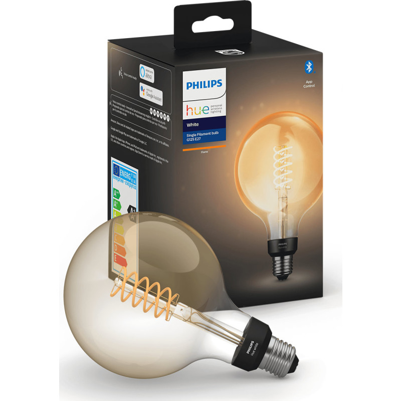 Philips Hue Globe G125 E27 LED-pre, 550lm, White (2100K), Zigbee + Bluetooth (1 pak)